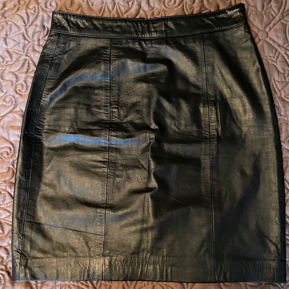 Leather Skirt